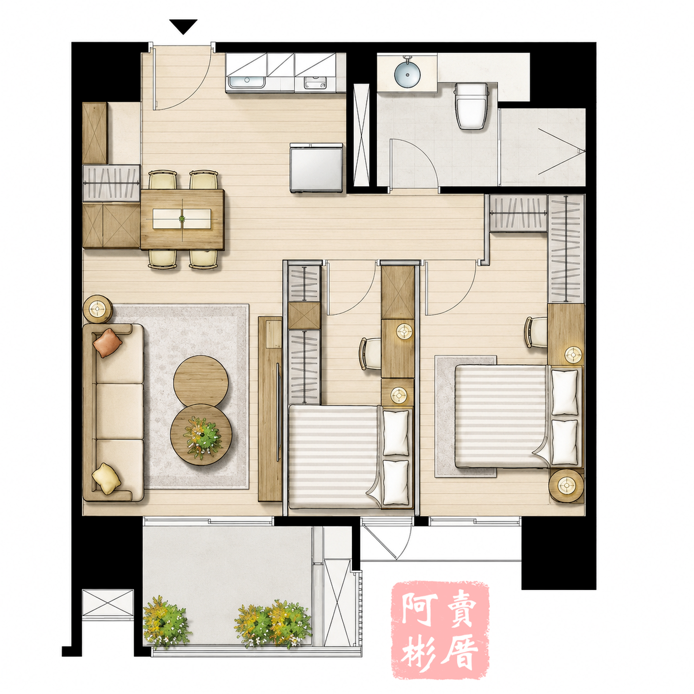 心禾匯 A11 格局圖