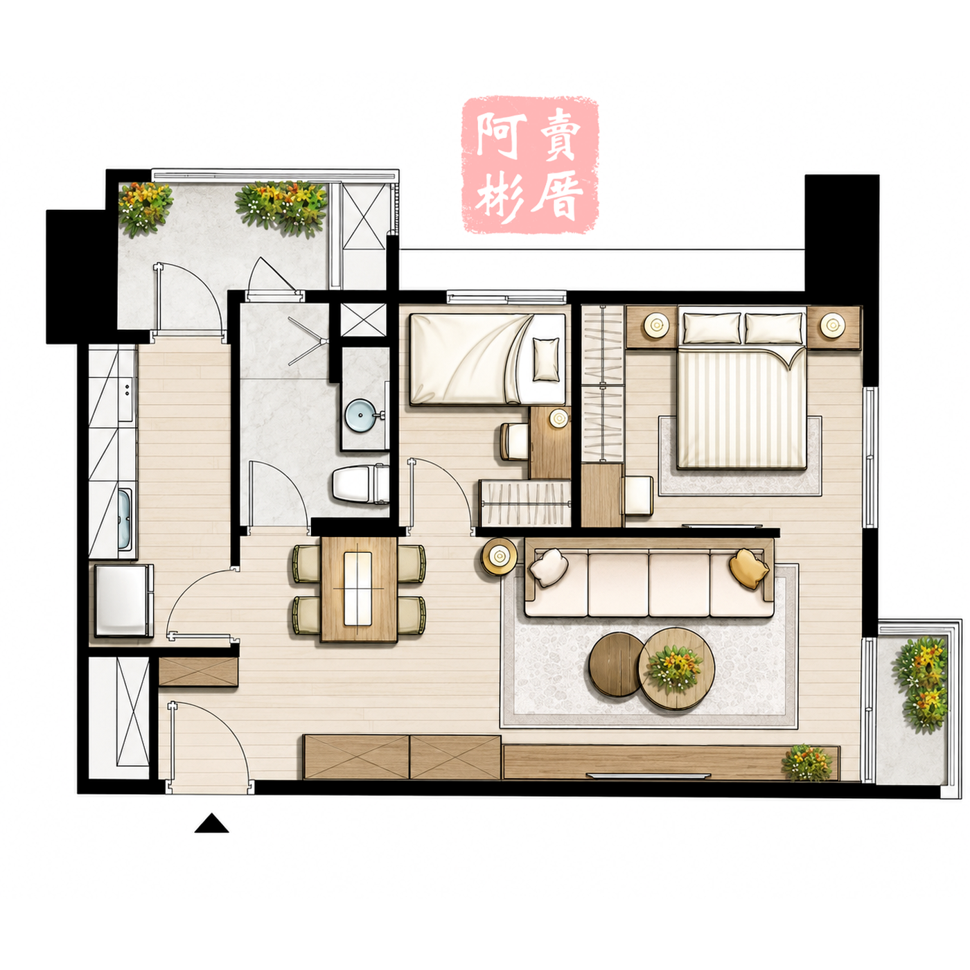 心禾匯 A5 格局圖