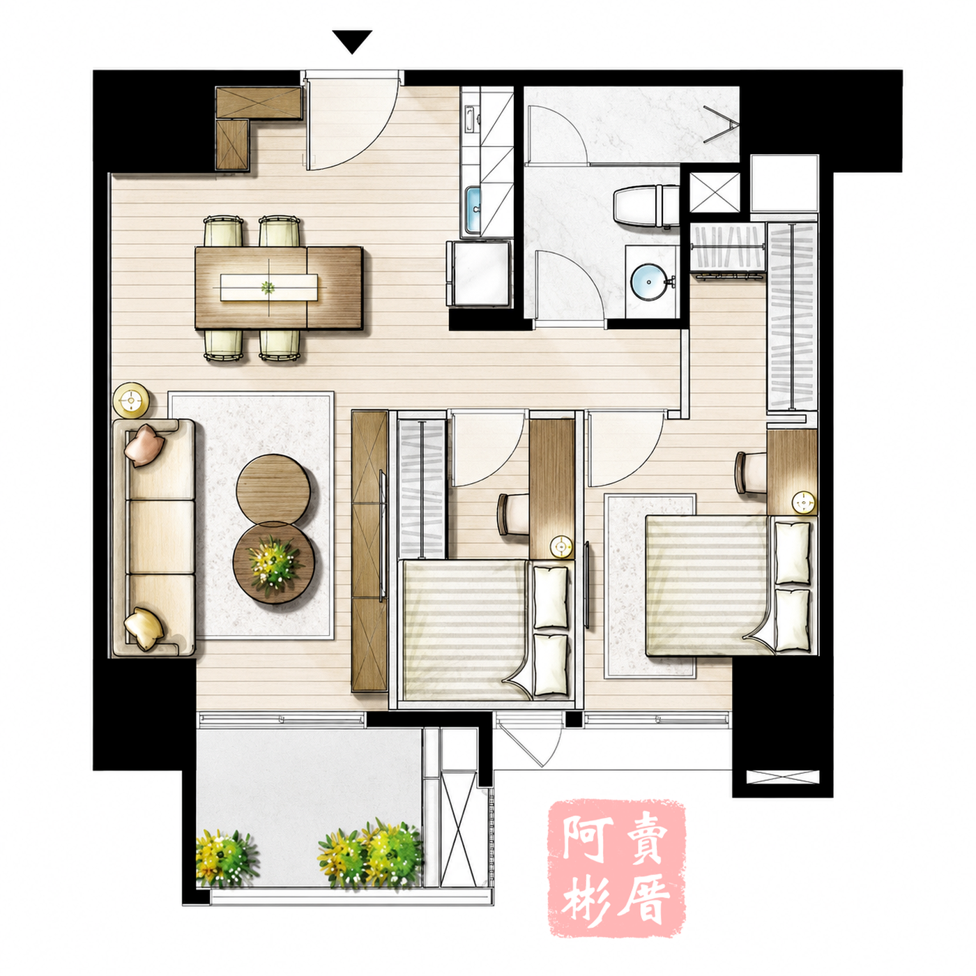 心禾匯 A9 格局圖